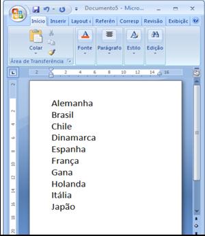 21) No MS-Word 2007, existem pelo menos duas formas de selecionar todo um documento.