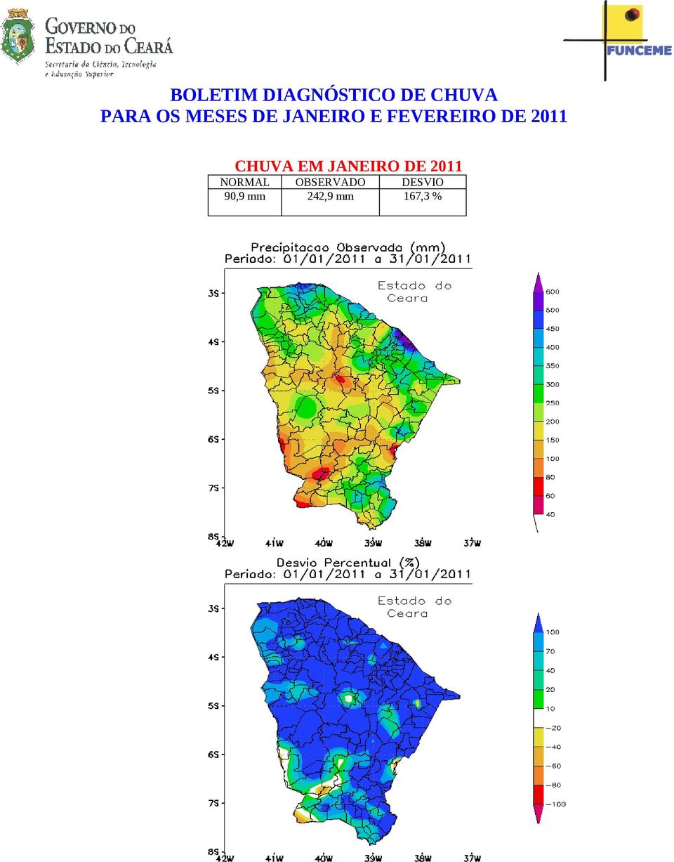 CHUVA EM JANEIRO DE 2011 NORMAL