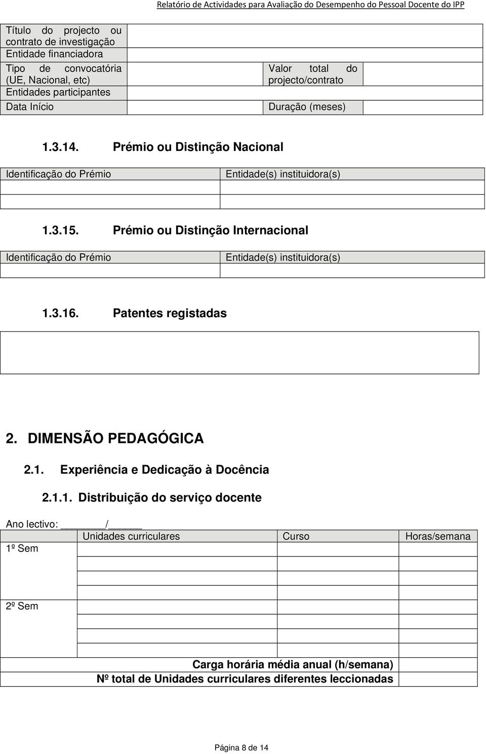 DIMENSÃO PEDAGÓGICA 2.1.