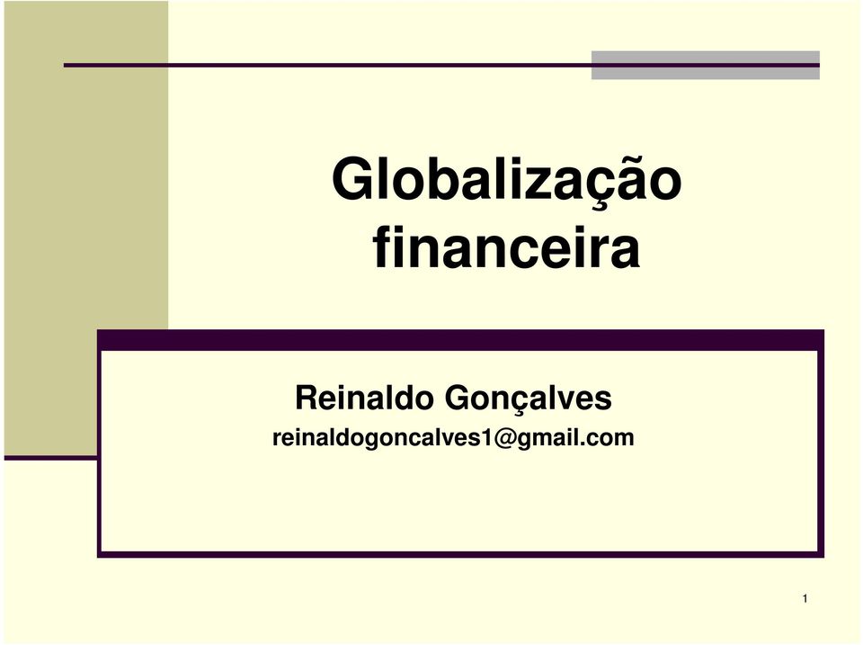 Reinaldo Gonçalves