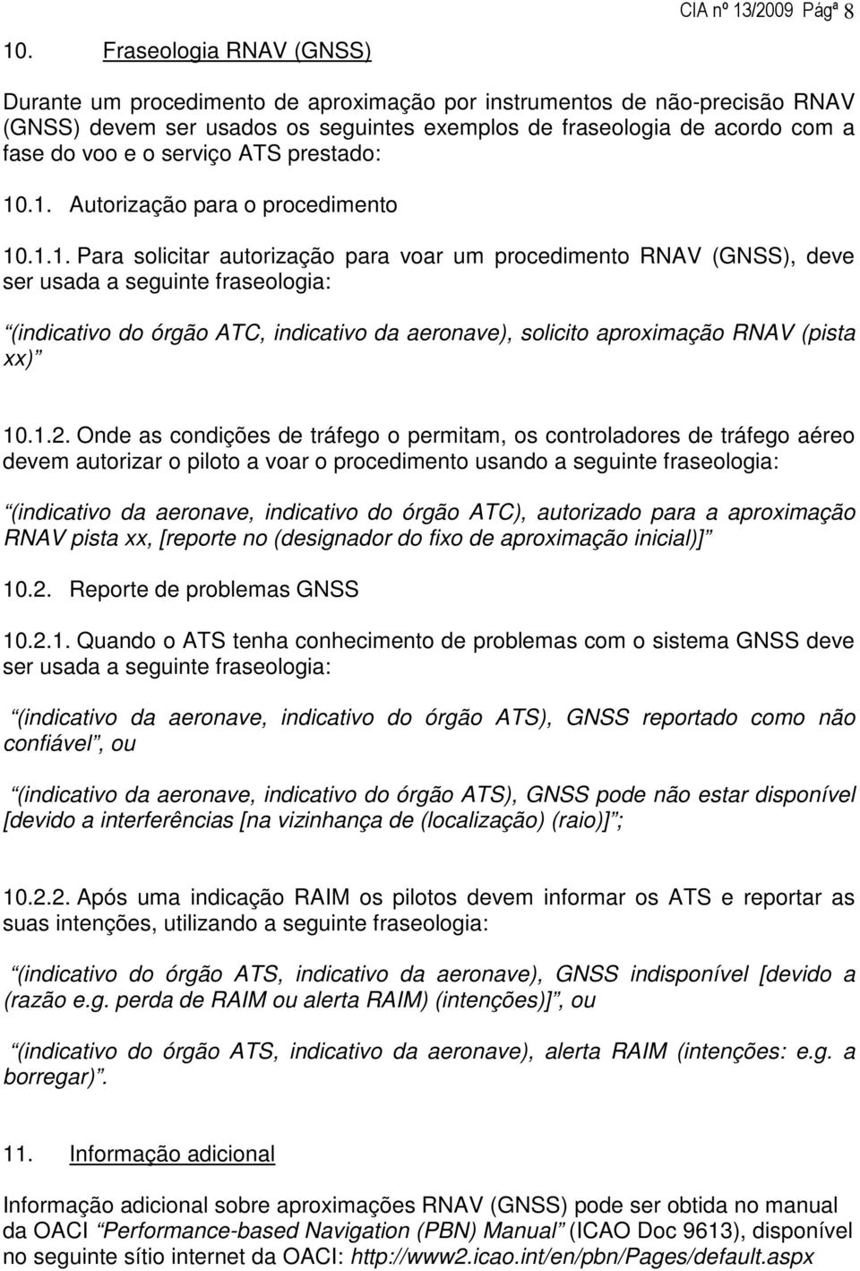 serviço ATS prestado: 10