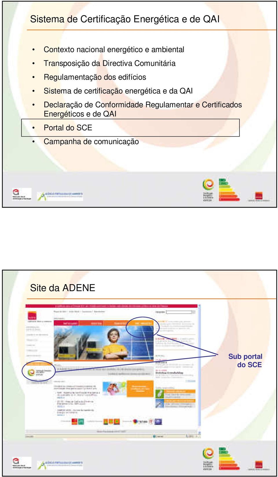 certificação energética e da QAI Declaração de Conformidade Regulamentar e