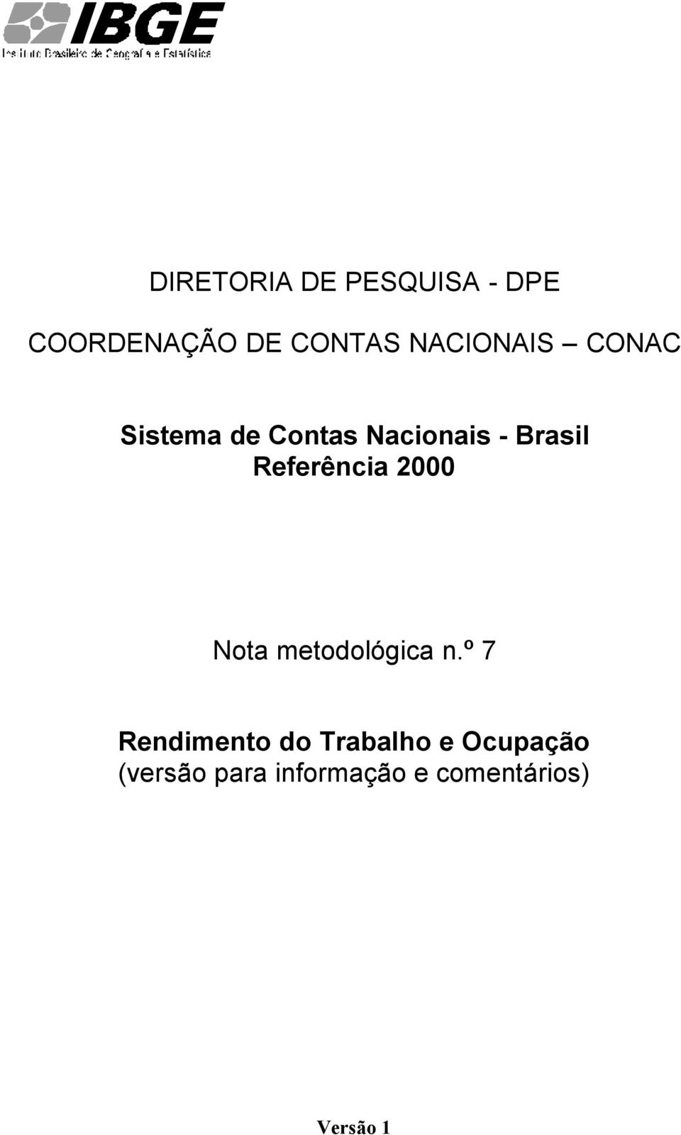 Referência 2000 Nota metodológica n.