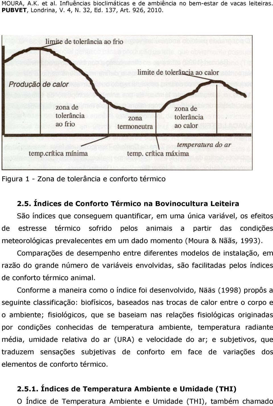 meteorológicas prevalecentes em um dado momento (Moura & Nããs, 1993).