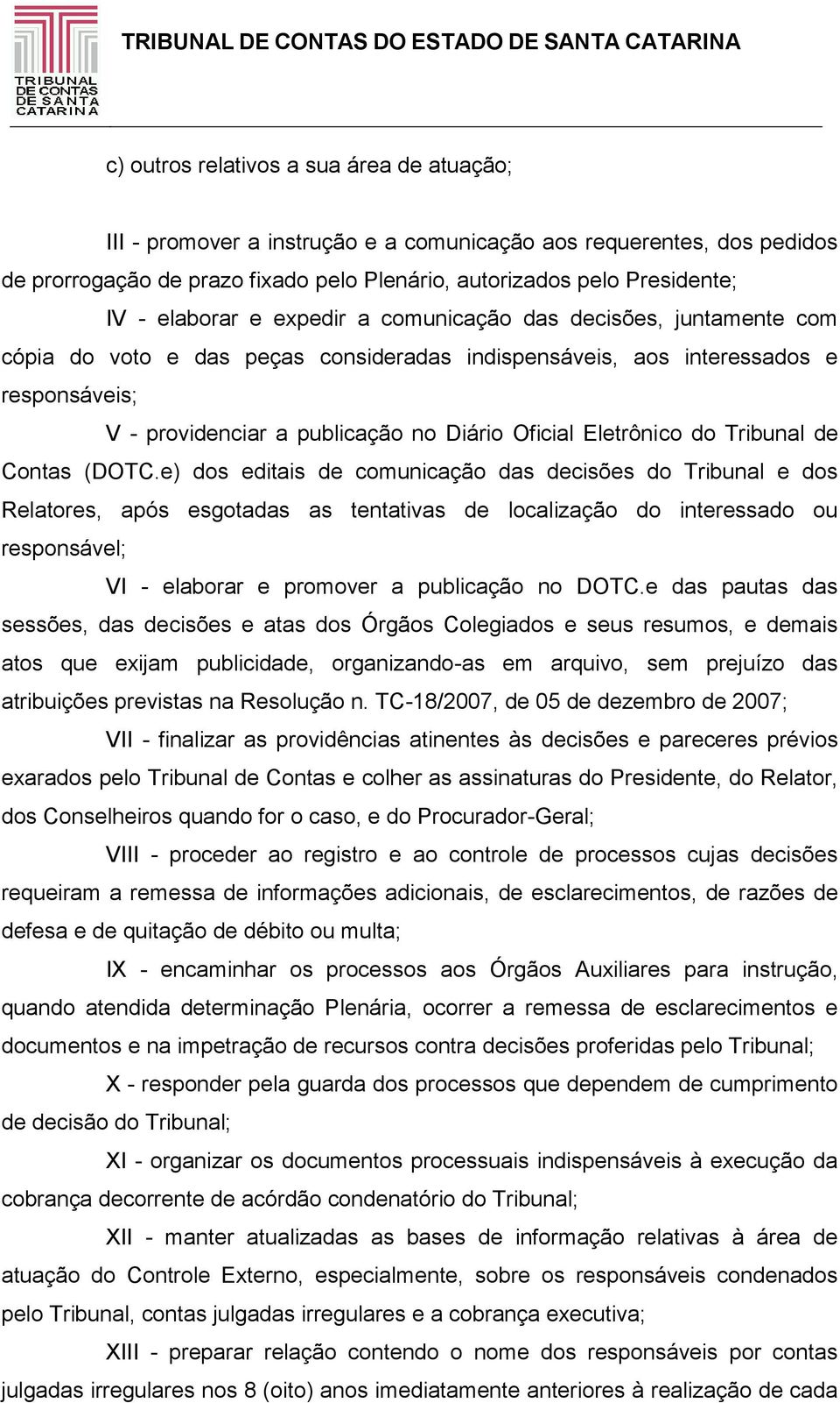 Eletrônico do Tribunal de Contas (DOTC.