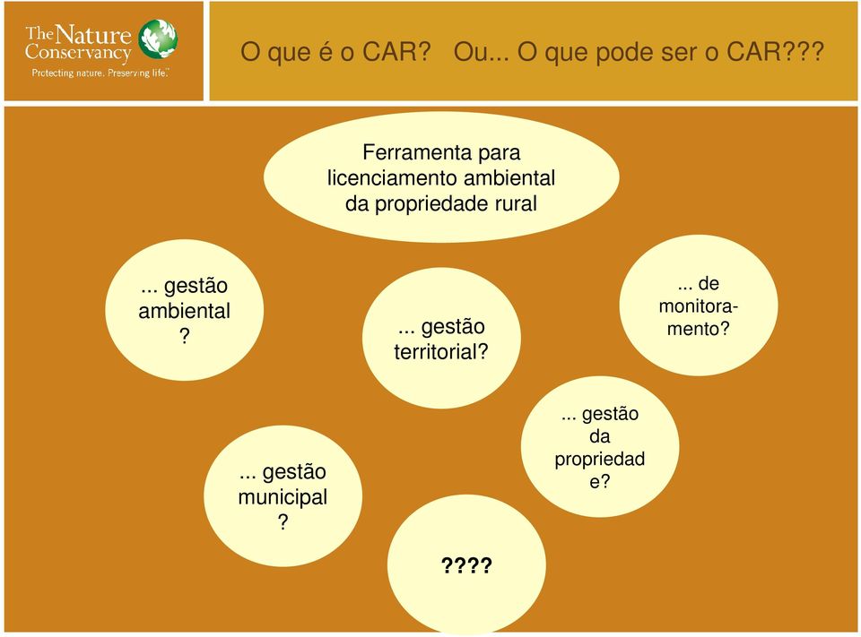 propriedade rural... gestão ambiental?