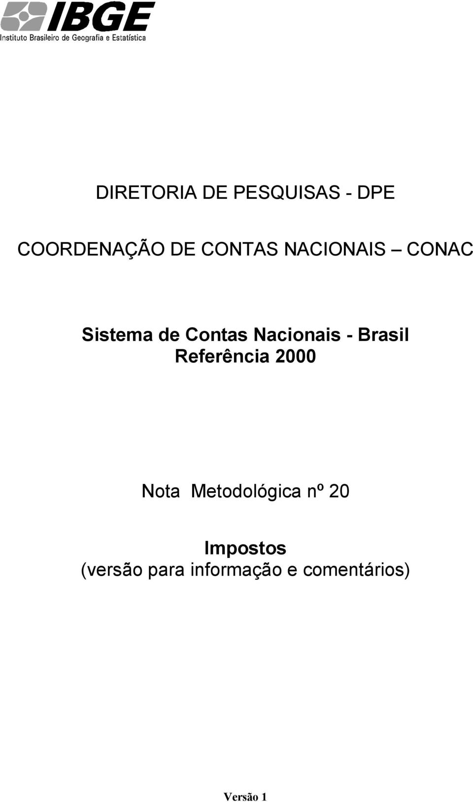 Nacionais - Brasil Referência 2000 Nota