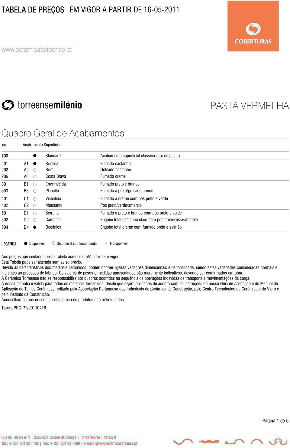 com pós preto e verde Pós preto/verde/amarelo Fumado a preto e branco com pós preto e verde Engobe total castanho claro com pós preto/cinza/amarelo Engobe total creme com fumado preto e salmão