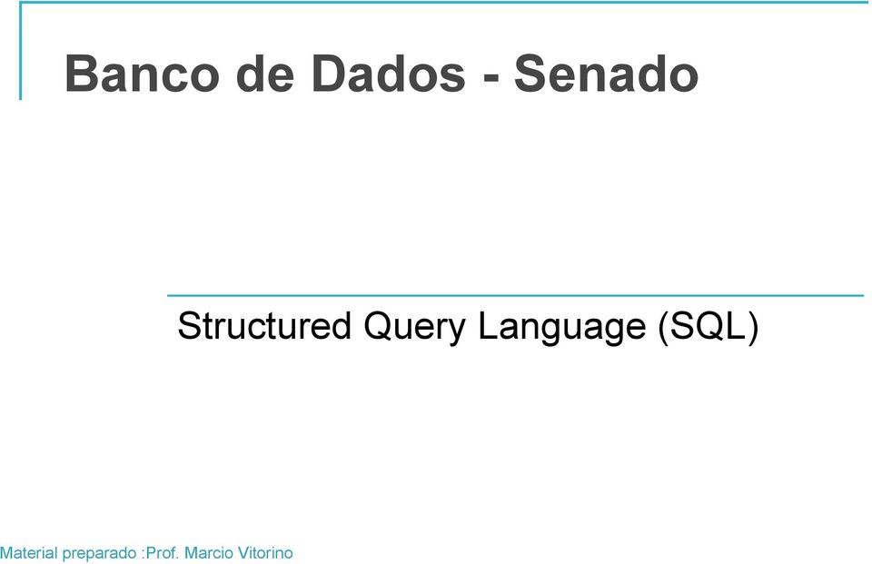 Language (SQL) Material