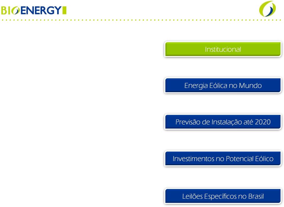 2020 Investimentos no Potencial