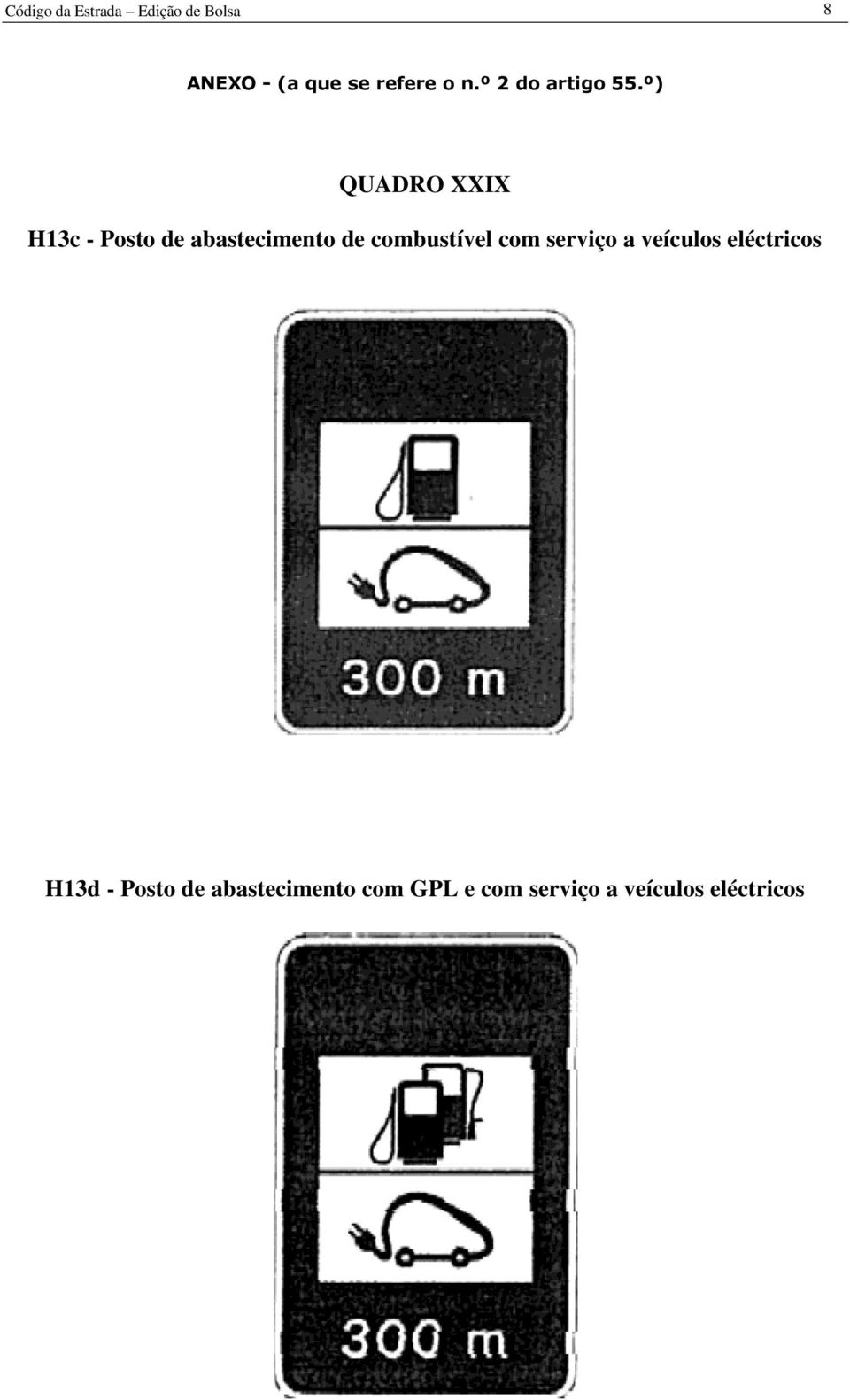 º) QUADRO XXIX H13c - Posto de abastecimento de combustível