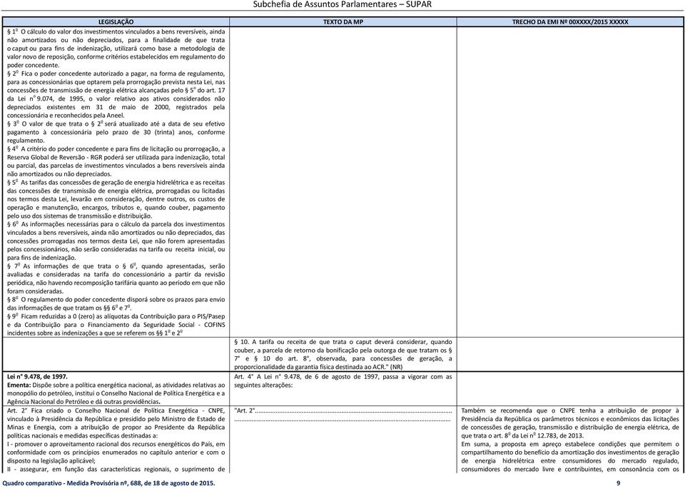 2 o Fica o poder concedente autorizado a pagar, na forma de regulamento, para as concessionárias que optarem pela prorrogação prevista nesta Lei, nas concessões de transmissão de energia elétrica