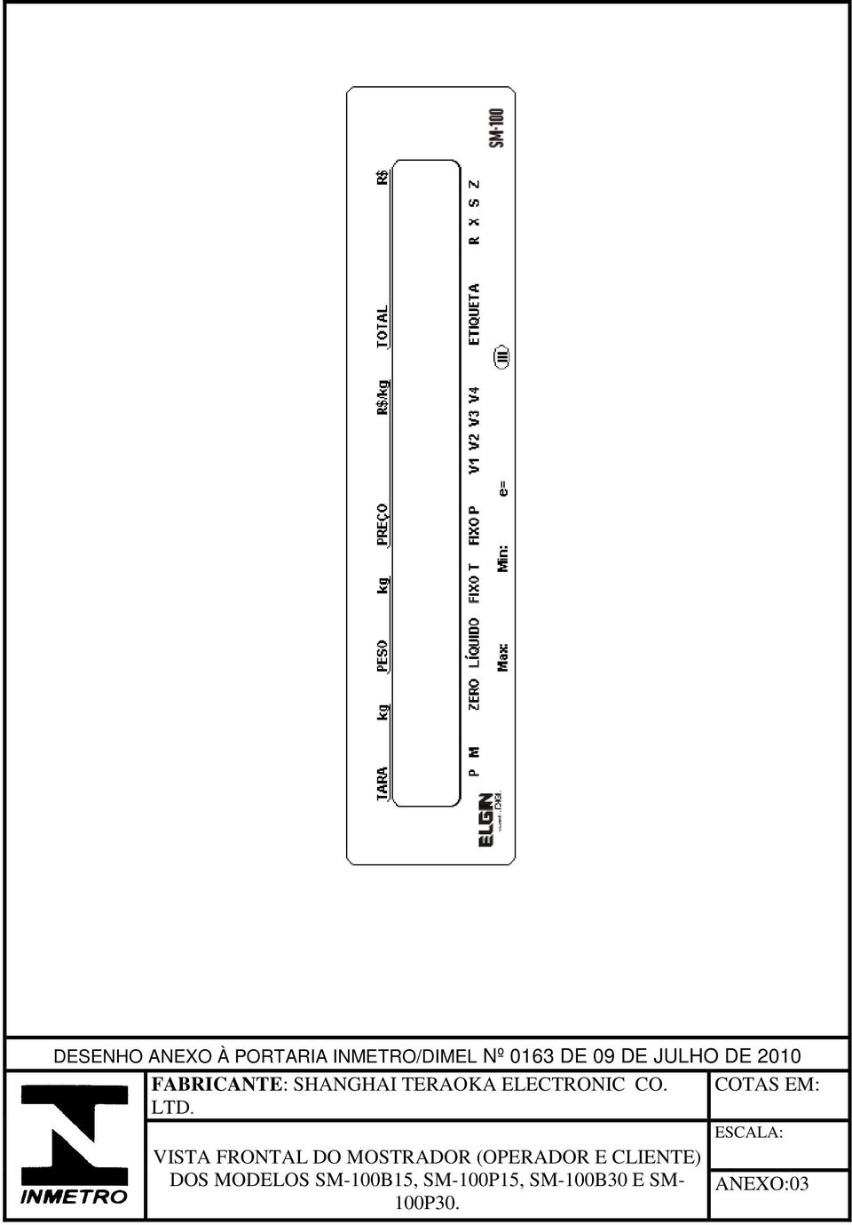 MODELOS SM-100B15,