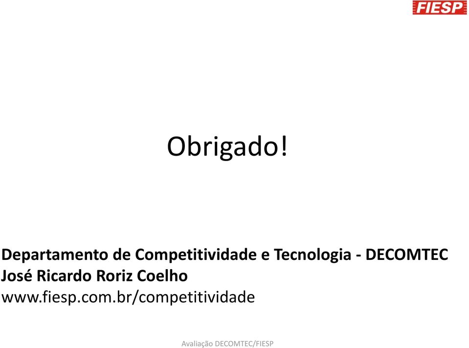 Competitividade e Tecnologia-