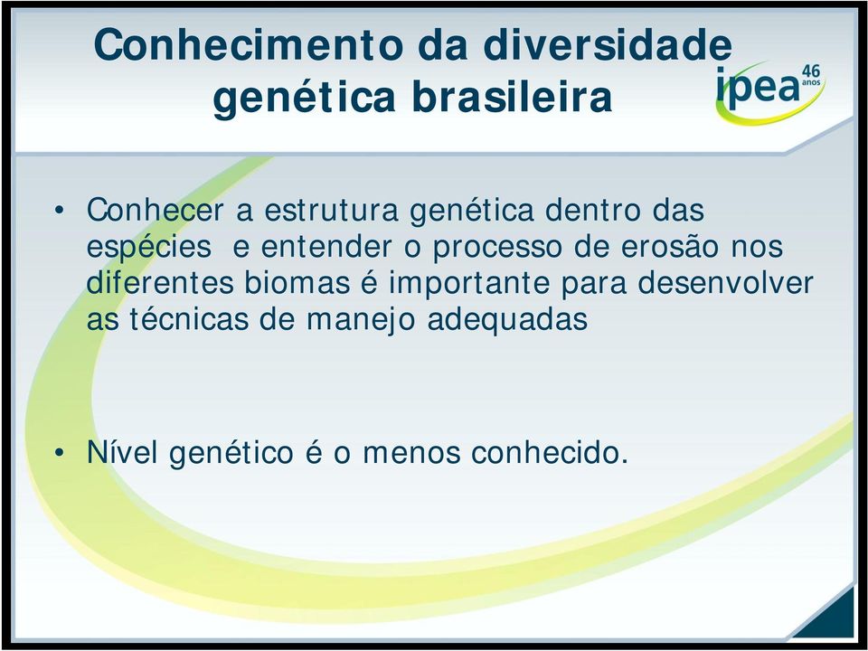 de erosão nos diferentes biomas é importante para desenvolver