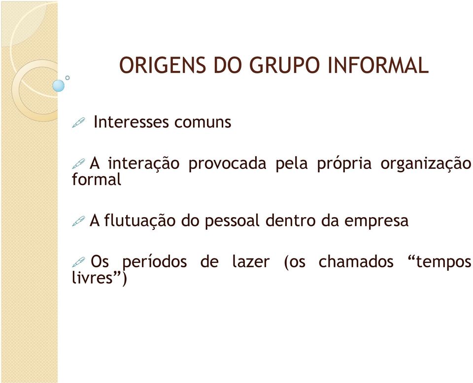 formal A flutuação do pessoal dentro da