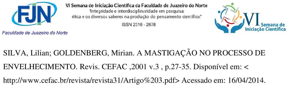 CEFAC,2001 v.3, p.27-35.