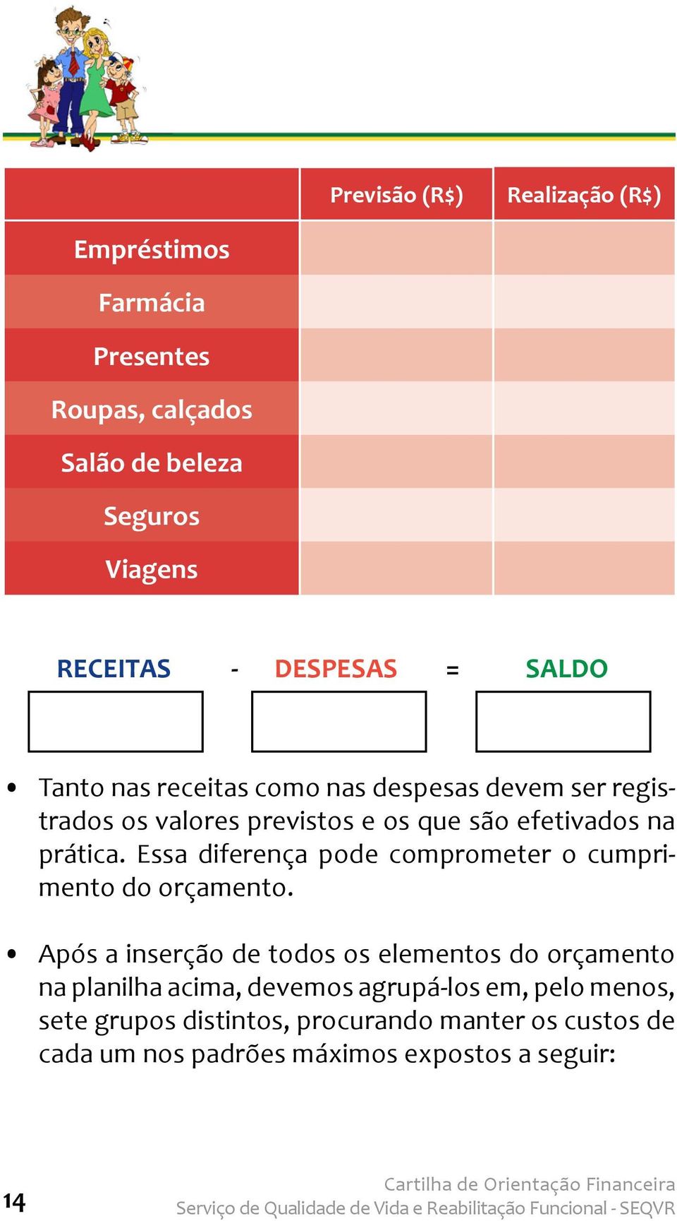 Essa diferença pode comprometer o cumprimento do orçamento.