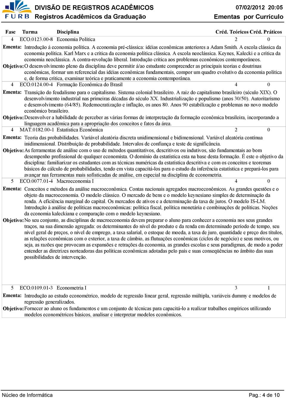 Introdução crítica aos problemas econômicos contemporâneos.