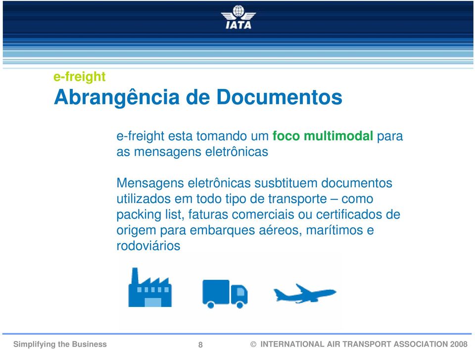 documentos utilizados em todo tipo de transporte como packing list, faturas