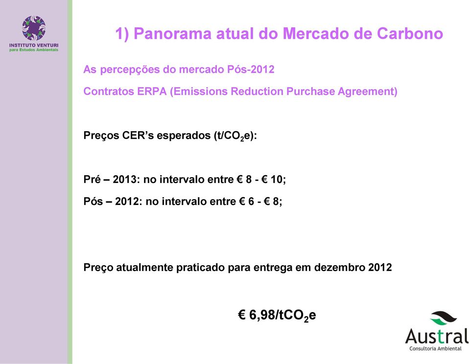 Pré 2013: no intervalo entre 8-10; Pós 2012: no intervalo entre