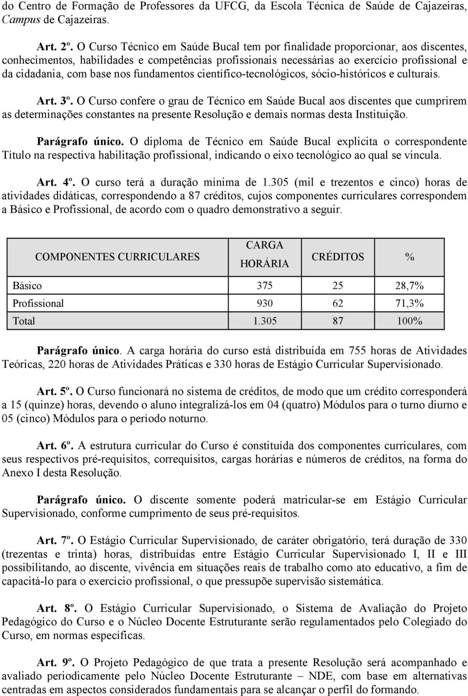 nos fundamentos científico-tecnológicos, sócio-históricos e culturais. Art. 3º.