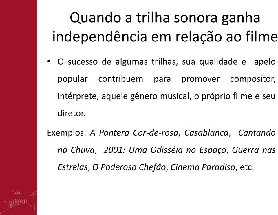 musical, o próprio filme e seu diretor.