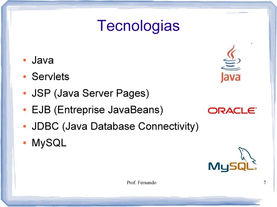 (Entreprise JavaBeans) JDBC (Java