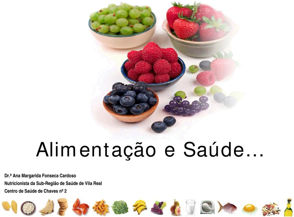 Nutricionista da Sub-Região de