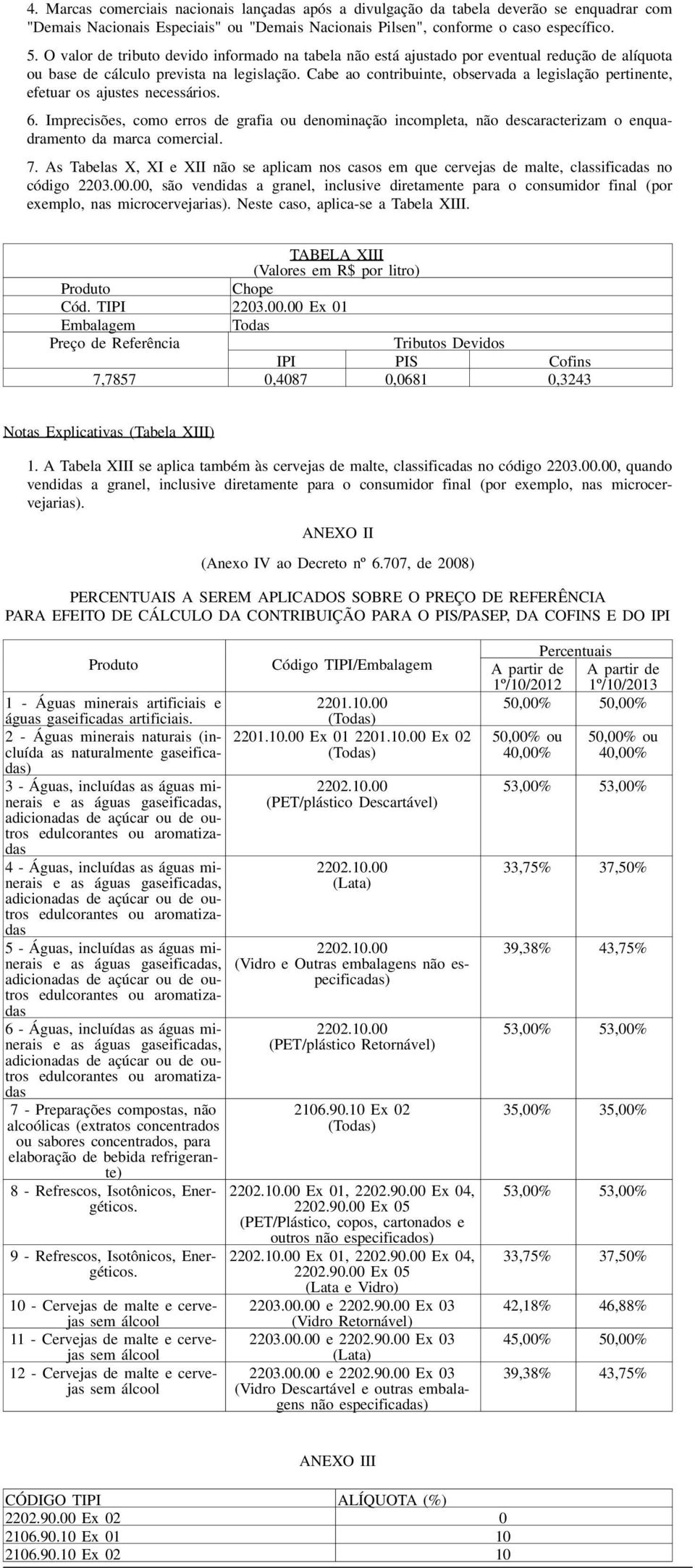 Cabe ao contribuinte, observada a legislação pertinente, efetuar os ajustes necessários. 6.