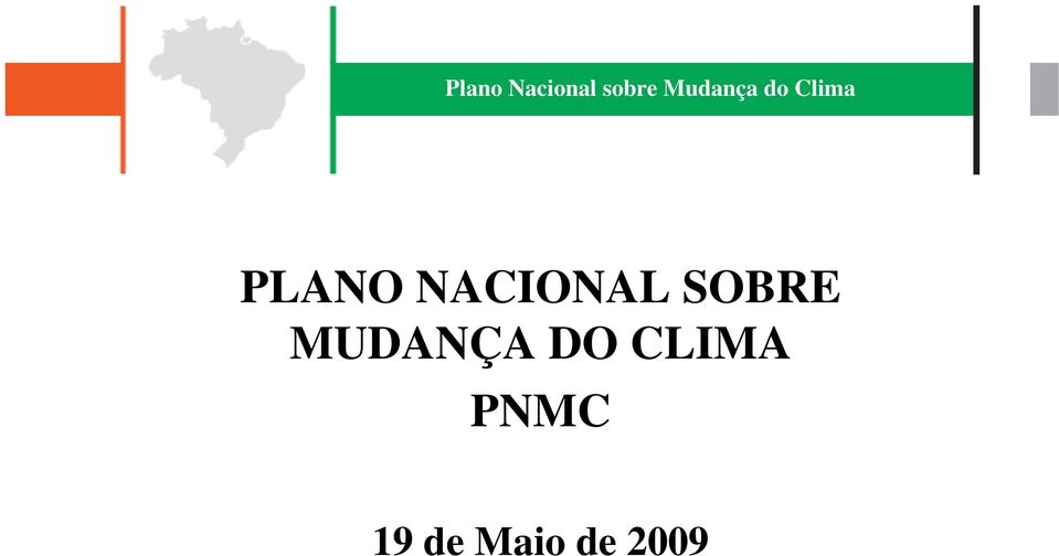 DO CLIMA PNMC