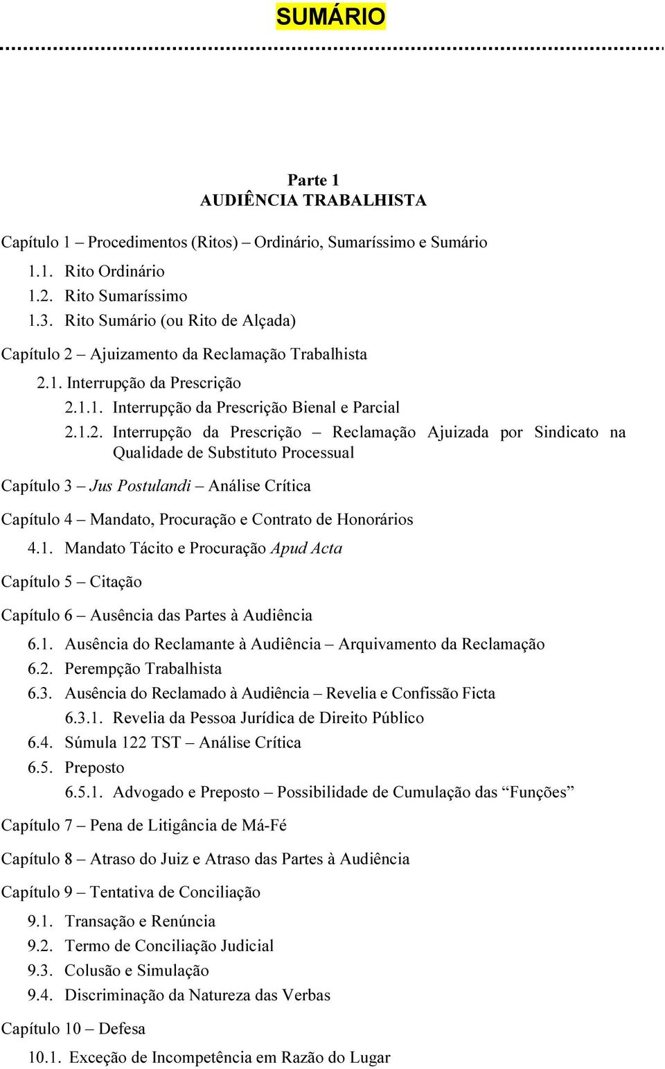 Ajuizamento da Reclamação Trabalhista 2.