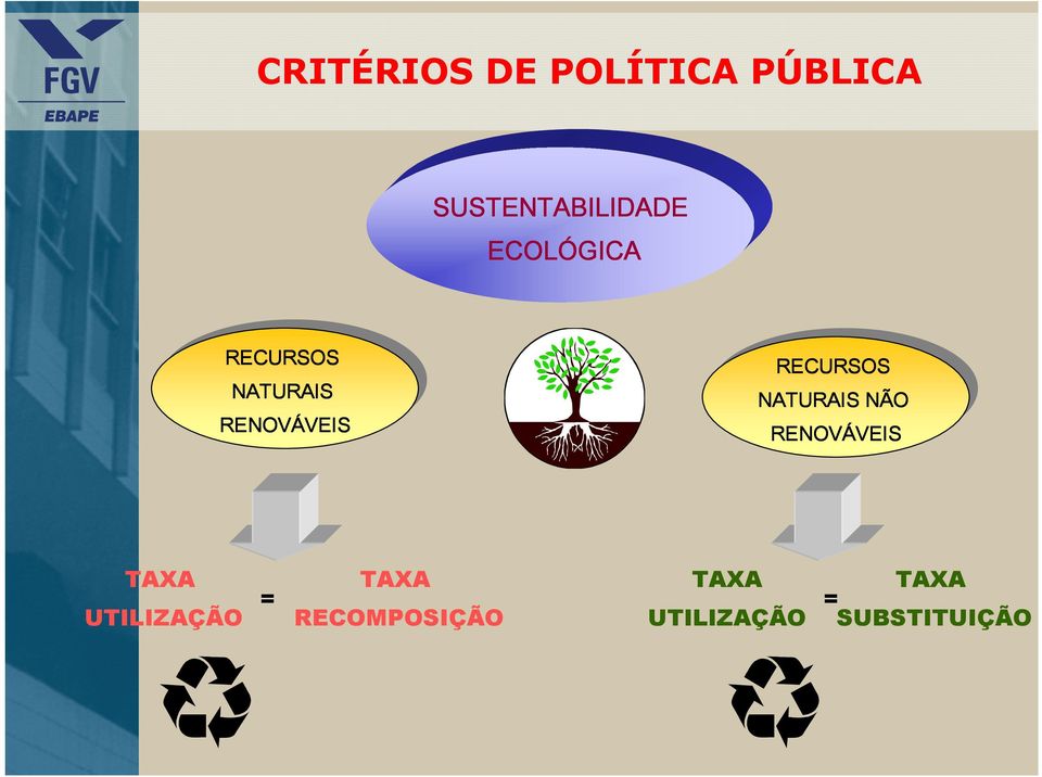 RECURSOS NATURAIS NATURAIS NÃO NÃO RENOVÁVEIS RENOVÁVEIS VEIS VEIS