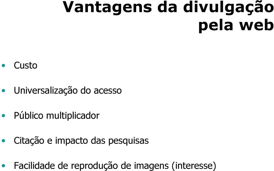 multiplicador Citação e impacto das