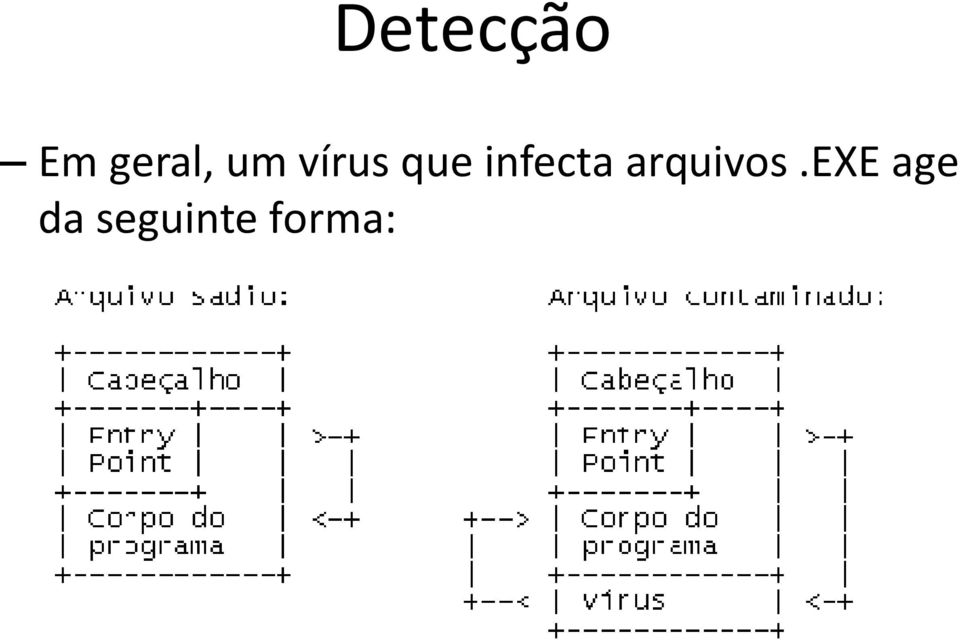 infecta arquivos.