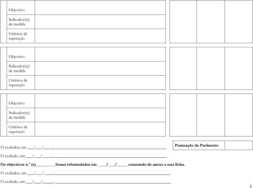 º (s) foram reformulados em / / constando de