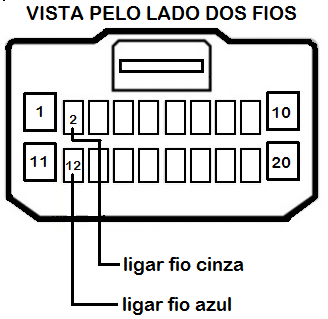 CONECTORES COM REDE ANALÓGICA RESISTIVA CHEVROLET A CHEVROLET B CHEVROLET C CHEVROLET D VECTRA ASTRA MERIVA ZAFIRA MONTANA