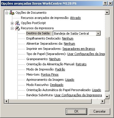 4 Operação com o Windows 2000, Windows XP e Windows Server 2003 Ocultar a ID do usuário(***) - Marque a caixa para especificar se uma ID de usuário deve ser exibida ou ocultada quando digitada.