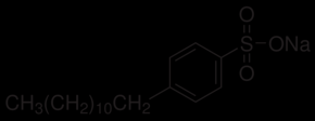 42 Como exemplo de tensoativo alquilsulfato largamente estudado ao longo dos anos, está o dodecil sulfato de sódio (SDS), apresentado na figura 3.5.