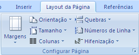 GRUPO TEXTO Este grupo oferece os comandos Caixa de Texto, Partes Rápidas, WordArt, Letra Capitular, Linha de Assinatura, Data e Hora e Inserir Objeto.