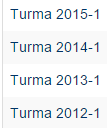 Acesso ao curso Após realizar o login você precisa clicar no nome do seu curso.