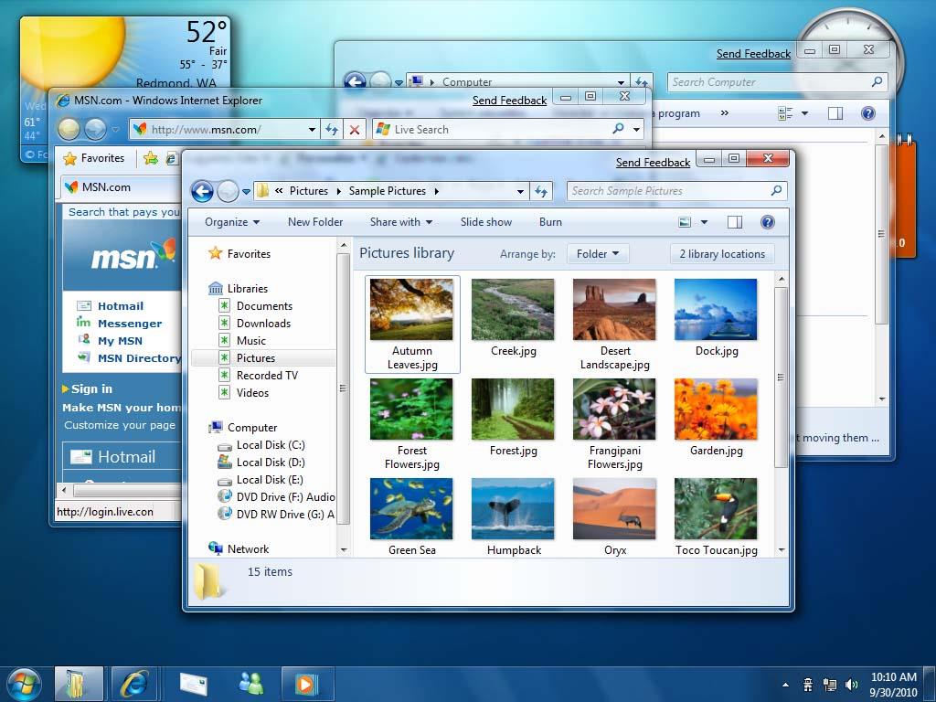 Windows 7 Sucessor do Windows Vista.