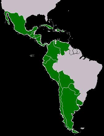 Abrangência Não recomendamos América Latina e