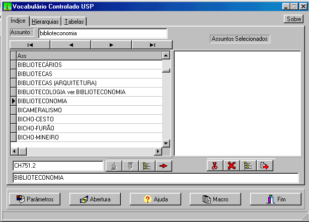 Vocabulário Controlado