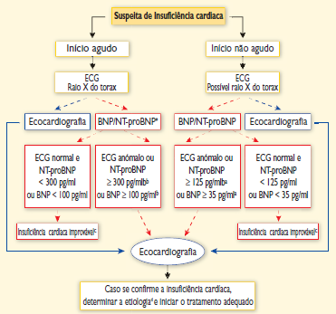 PREVENÇÃO SECUNDÁRIA Diagnóstico de IC ECD em ambulatório (todos os doentes com suspeita de IC) Peptideos Natriuréticos (Classe IIa, Nível C) Excluir causas alternativas de dispneia Nível baixo torna