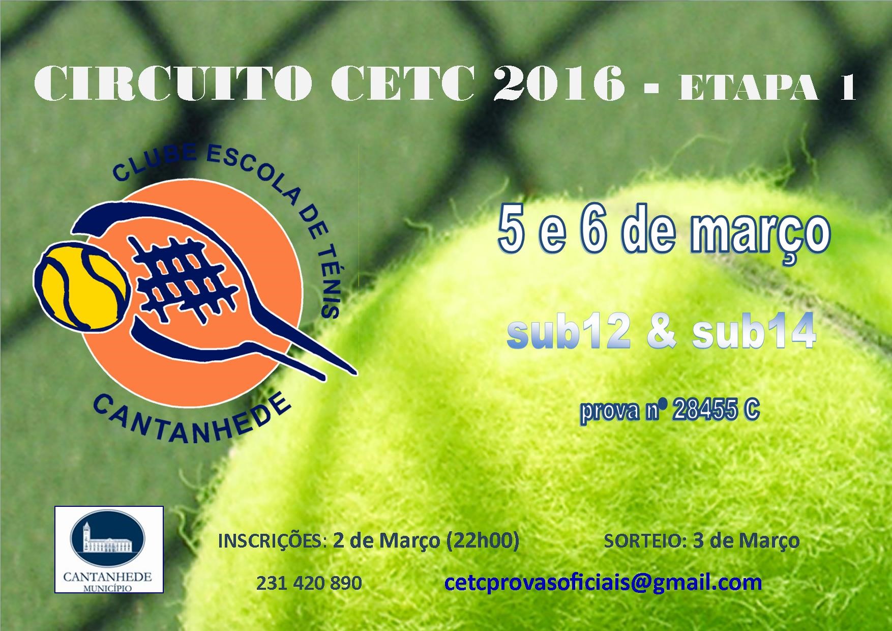 O Clube Escola de Ténis de Cantanhede agradece aos jogadores e jogadoras, treinadores e familiares, a respetiva presença no nosso Torneio de Abertura 2016.
