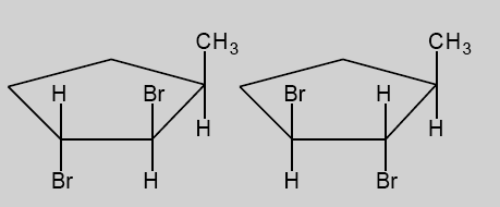 DIASTEREOISÔMEROS Exemplos de diasteroisômeros com DOIS carbonos