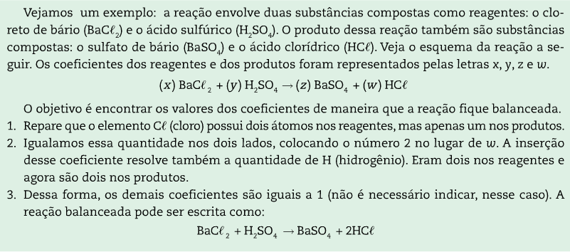 Um exemplo de reação química reversível é o gás carbônico da atmosfera, que reage com a água da chuva formando o ácido carbônico, que, por ser instável, forma novamente gás carbônico e água.