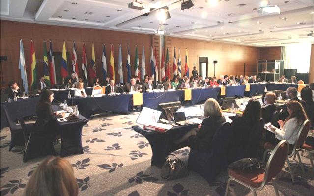 Realizou-se nos dias 4 e 5 de abril de 2013, em Viña del Mar, Chile, a XVIII Reunião Plenária da Conferência dos Ministros da Justiça dos Países Ibero-americanos, (COMJIB).