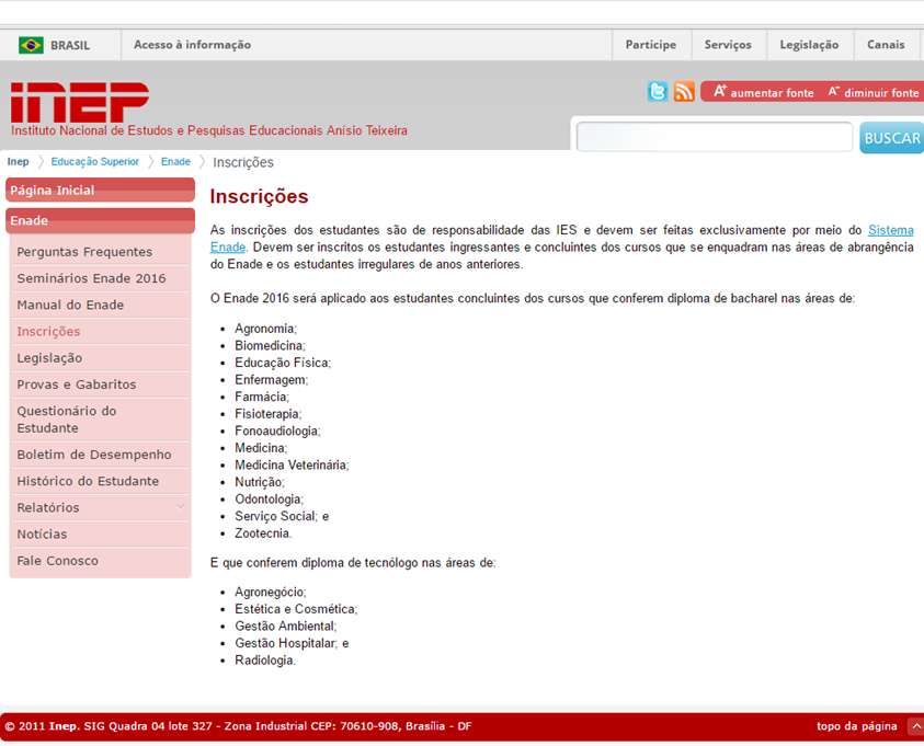 Portal INEP